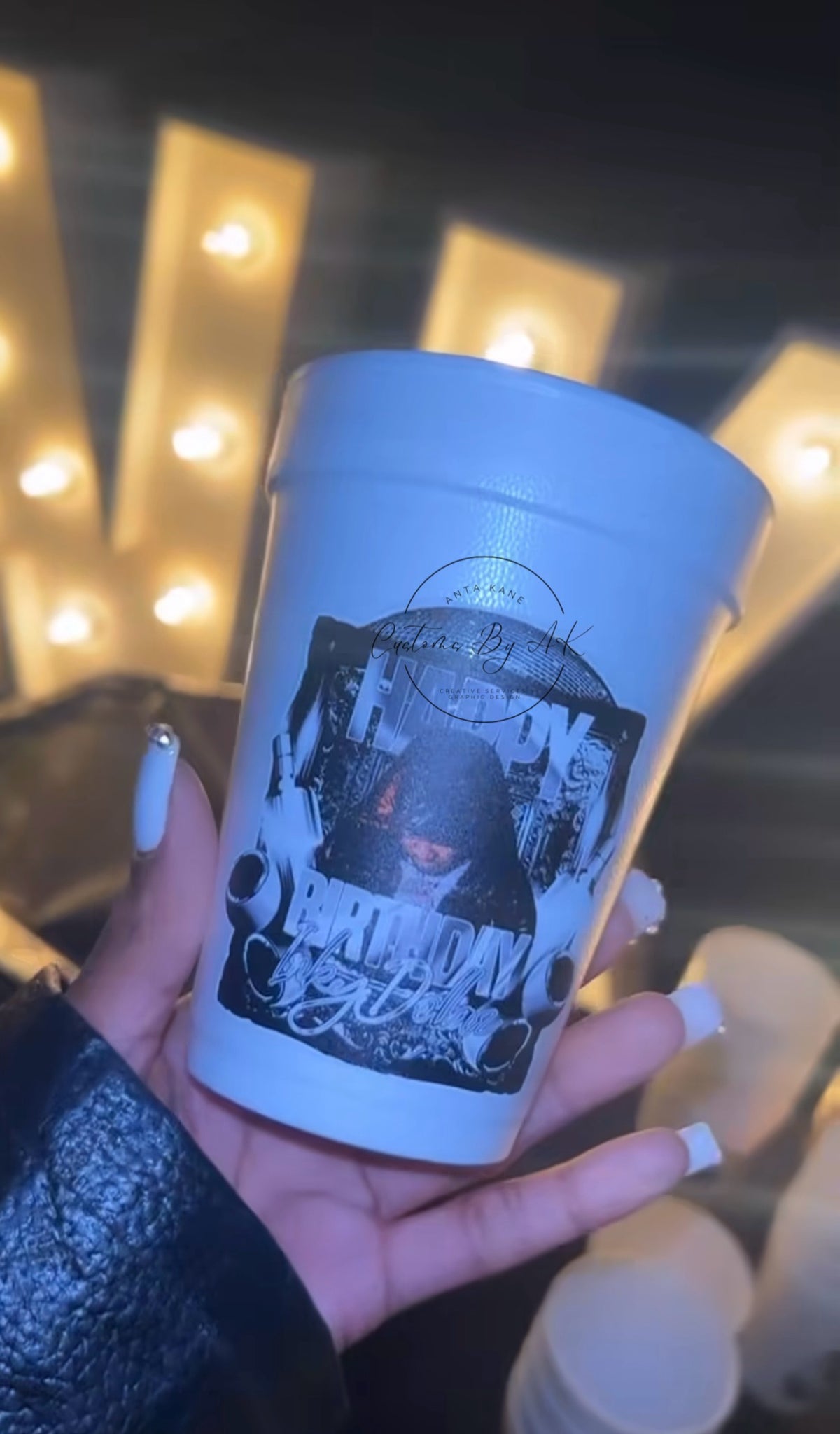 Custom Styrofoam Cups