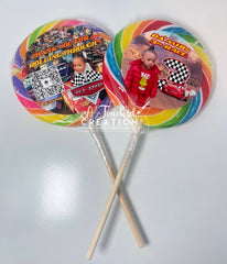 Custom Swirl Lollipop