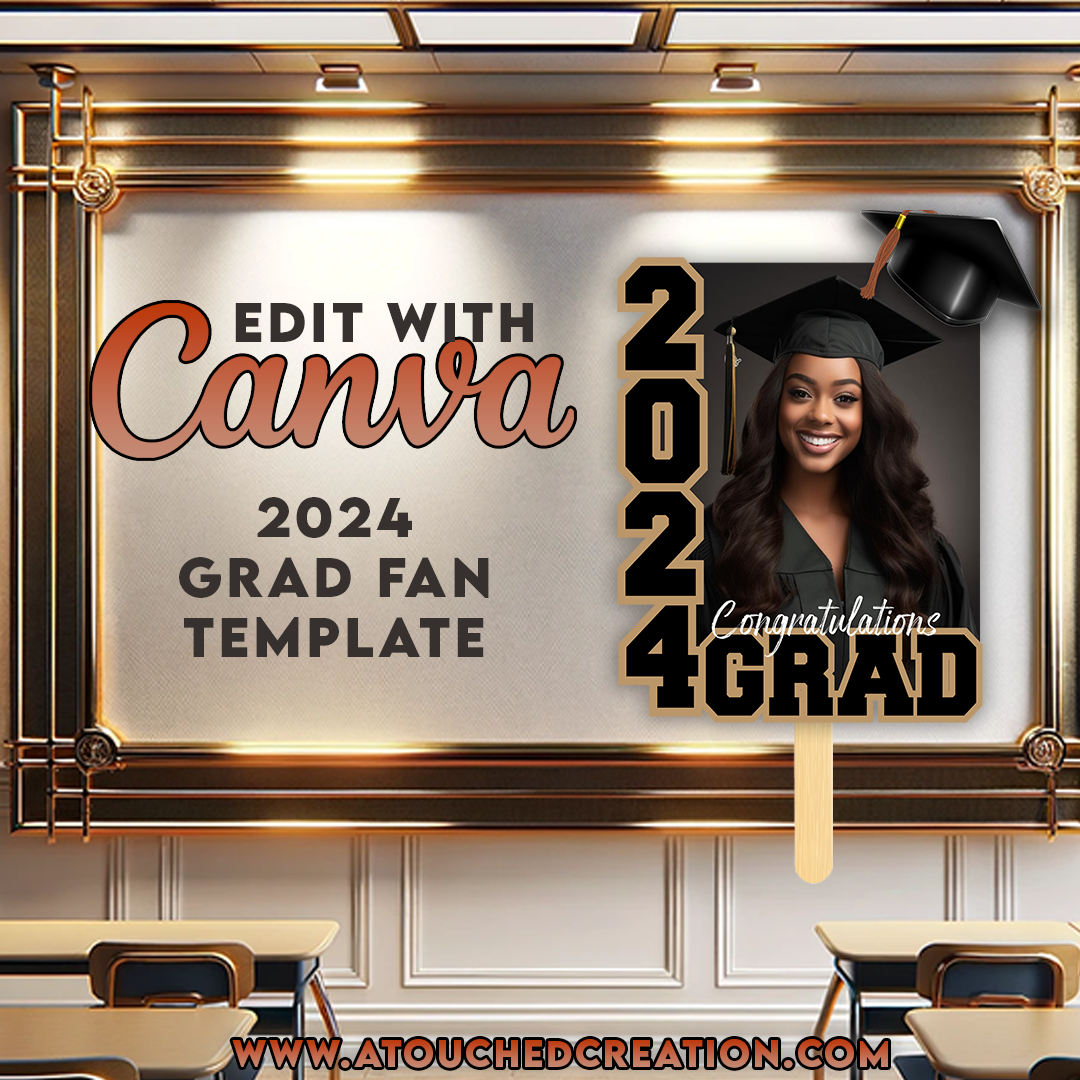 Grad Fan 2 Template Canva