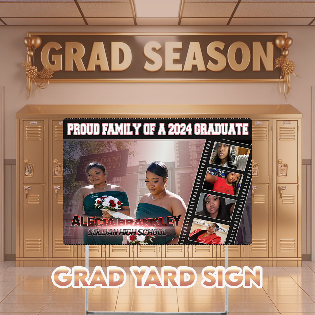 Grad Yard Sign